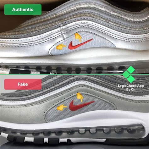 real vs fake nike air max 97|nike air max 97 reddit.